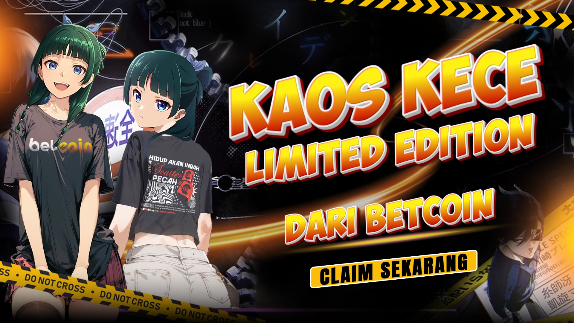 Kaos Kece Limited Edition Betcoin